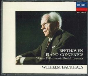 3discs CD Wilhelm Backhaus Beethoven: Complete Piano Concertos POCL26668 POLYDOR /00330