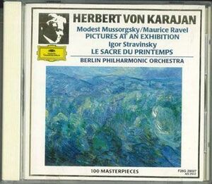 CD Herbert Von Karajan Mussorgsky: Pictures At An Exhibition, Stravinsky: The Rite Of Spring F26G29027 POLYDOR /00110