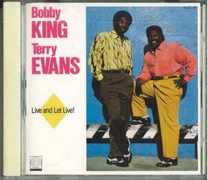 CD Bobby King, Terry Evans Live And Let Live A32C51 ROUNDER /00110