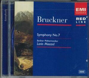 欧CD Lorin Maazel, Berliner Philharmoniker Bryckner: Symphony No. 7 724357394529 EMI /00110