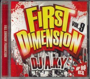 CD Dj A..k.y First Dimension Vol.9 Dj A.k.y FLSP053 FSP /00110