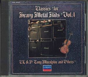 CD El&p, Tony Macalpine Classics For Heavy Metal Kids Vol.4 C25L00005 POLYDOR /00110