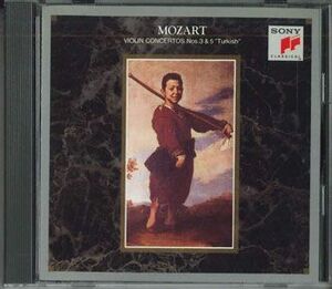 CD Zukerman Mozart: Violin Concertos Nos.3 & 5 Turkish FCCC50172 SONY /00110