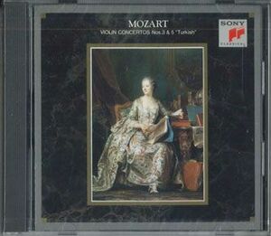 CD Zukerman Mozart: Violin Concertos Nos.3 & 5 Turkish FCCC50758 SONY 未開封 /00110