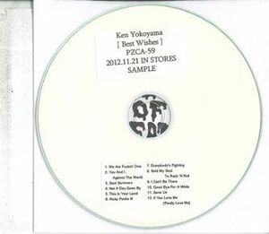 CD Ken Yokoyama Best Wishes NONE PIZZA OF DEATH /00110
