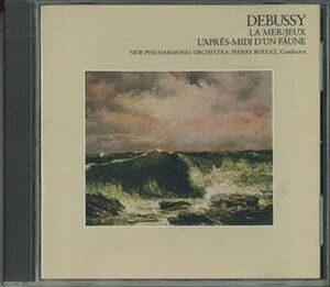 CD Pierre Boulez Debussy:orchestral Works Boulez FDCA339 CBS SONY /00110