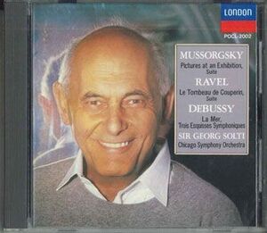 CD Sir Georg Solti Mussorgsky:pictures At An Exhibition/Etc. POCL2002 POLY DOR /00110