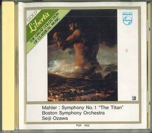 CD 小沢征爾 Mahler: Symphony No. 1 Titan POP1002 NIPPON PHONOGRAM /00110