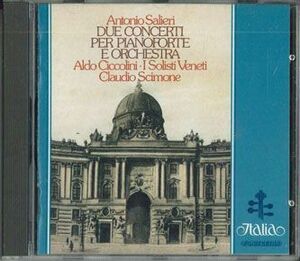 CD Claudio Scimone Antonio Salieri Due Concerti Per Pianoforte E Orchestra CDC10 FONIT CETRA /00110