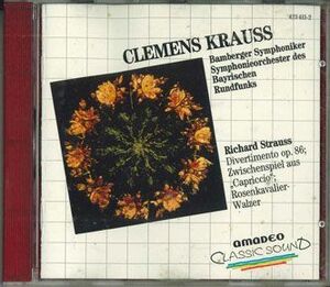 CD Richard Strauss Clemens Krauss 4234152 AMADEO /00110