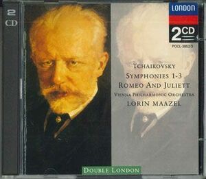 2discs CD Lorin Maazel Tchaikovsky Symphonies Nos.1-3 Romeo And Juliett POCL38523 POLYDOR /00220