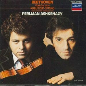 CD Perlman, Ashkenazy Beethoven: Violin Sonatas Kreutzer / Spring F35L50082 POLYDOR /00110