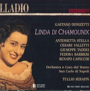 輸入2discs CD Tullio Serafin Linda Di Chamounix PD410102 ENTERPRISE /00220