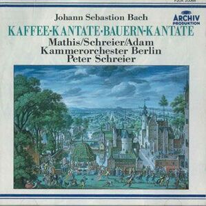 CD Peter Schreier Bach: Kaffee-kantate / Bauern-kantate F20A20068 POLYDOR /00110