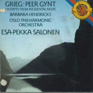 CD Esa-pekka Salonen, Barbara Hendricks Grieg: Peer Gynt Excerpts 30DC5213 CBS SONY /00110