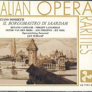 伊2discs CD Jan Schaap Gaetano Donizetti: Il Borgomastro Di Saardam LO772122 NOT ON LABEL /00220