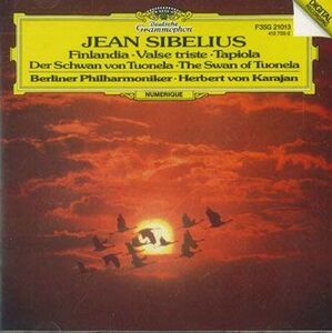 CD Karajan Sibelius: Finlandia Der Schwan Von Tuonela Valse F35G21013 POLYDOR /00110