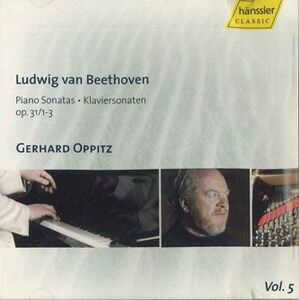 CD Gerhard Oppitz Beethoven Piano Sonatas Klaviersonaten Op.31 1-3 CD98205 HANSSLER CLASSIC /00110