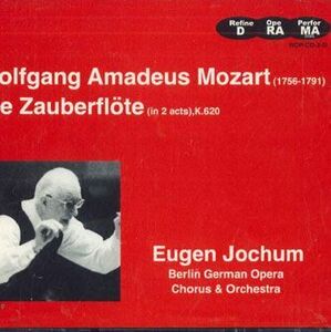 3discs CD Eugen Jochum Mozart:die Zauberlote ROPCD3C REFINED OPERA PERFORMANCES /00330