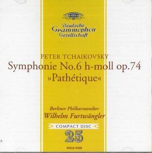 CD Wilhelm Furtwangler Tchaikovsky: Symphonie No.6 Op.74 POCG9500 POLYDOR /00110