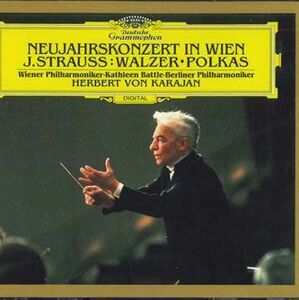2discs CD Herbert Von Karajan Neujahrskonzert In Wien/J.strauss:walzer Polkas FPCC41445 UNIVERSAL MUSIC /00220