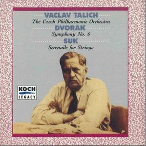 オーストリアCD Vaclav Talich Symphony Nr. 6, Serenade For Strings 370602H1 KKOCH LEGACY /00110