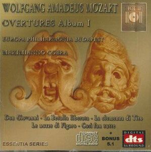 輸入2discs CD Maximianno Cobra Mozart Overtures Album1 NONE HODIE /00220