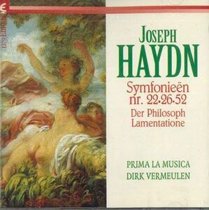 CD Prima La Musica, Dirk Vermeulen Haydn: Symfonieen Nr 22, 26, 52 / Vermeulen, Prima La Musica EUF1279 EUFODA /00110