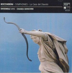 CD Chiara Banchini Boccherini Symphonies Ensemble 415 ANF2104HMA HARMONIA MUNDI /00110