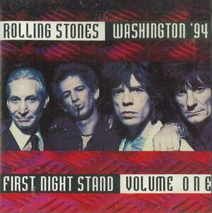 ルクセンブルグCD Rolling Stones First Night Stand /Washington '94 Volume One TSPCD1801 SWINGIN' PIG RECORDS /00110