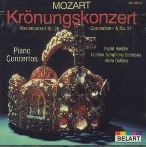 独CD Ingrid Haebler Mozart Kronungskonzert 4500882 BELART /00110