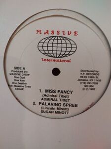 米12 Admiral Tibet, Sugar Minott Miss Fancy & Palaving Spree MC004 Massive International /00250