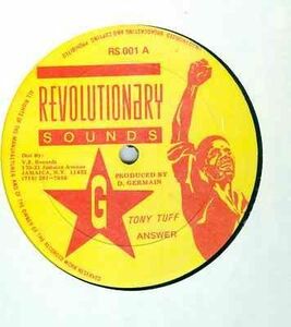 米12 Tony Tuff Answer RS001 Revolutionary Sounds /00250