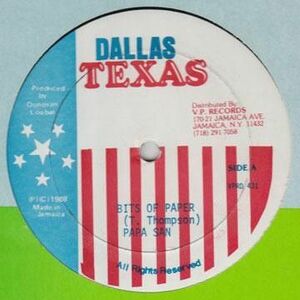 米12 Papa San Bits Of Paper VPRD431 Dallas Texas /00250