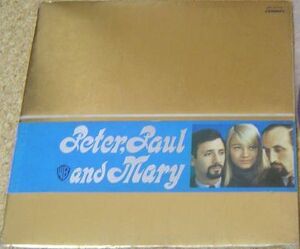 LP/GF Peter, Paul And Mary BP9726 WARNER Japan Vinyl /00405