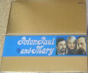 LP/GF Peter, Paul And Mary BP9726 WARNER Japan Vinyl /00405