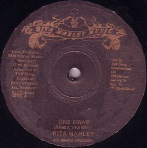 ジャマイカ12 Rita Marley One Draw NONE Rita Marley Music /00250