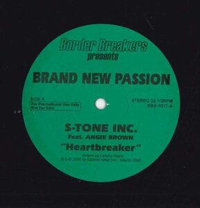 欧12 S-tone INC Brand New Passion BBA1017 BORDER BREAKERS プロモ /00250