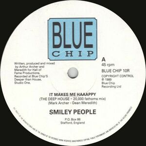 英12 Smiley People It Makes Me Haaappy Remix BLUECHIP10R Blue Chip /00250