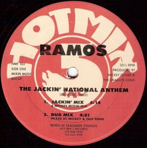 米12 Ramos The Jackin' National Anthem HMF103 Hot Mix 5 Records /00250