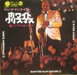 7 Sam The Man Taylor White Christmas / Jingle Bells UP1V OVERSEAS RECORDS /00080