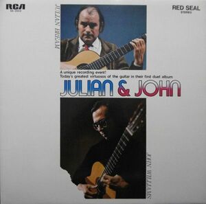 LP Julian Bream & John Williams Julian & John SX2033 RCA Red Seal Japan Vinyl /00260