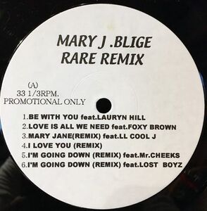 12 Mary J. Blige Rare Remix AE19185 Not On Label /00250