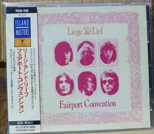 CD Fairport Convention Liege & Lief = リージ・アンド・リーフ PSCD1126 Island Records /00110