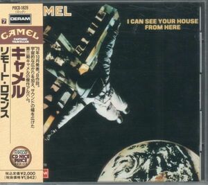 CD Camel I Can See Your House From Here POCD1828 Deram /00110