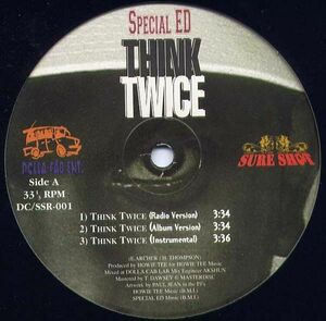 米12 Special Ed / A.R.A.B.S. Think Twice / On Some Next Shit DCSSR001 Dolla Cab Ent., Sure Shot Recordings /00250