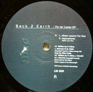 英12 Back 2 Earth Fin De Camin EP LM009 Laws Of Motion /00250