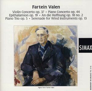 輸入CD Tellefsen Arve Braat Fartein Valen Orc Wo PSC3116 Simax Classics /00110