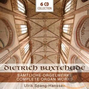 6discs CD Dietrich Buxtehude; Ulrik Spang-Hanssen Dietrich Buxtehude: Complete Organ Works 233818 Membran 紙ジャケ /00200