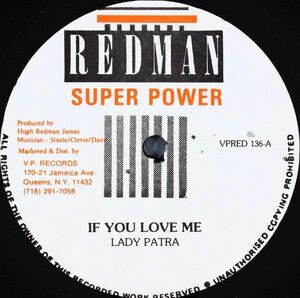 米12 Patra / Doctor Marshall If You Love Me / Paper Roses VPRED136 Redman Super Power /00250